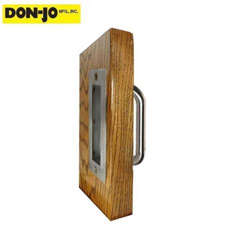 DON-JO Don-Jo: Barn Door/Sliding Door Hardware Sets 3/4" Round Pull Stainless Steel DNJ-BD-1815-630